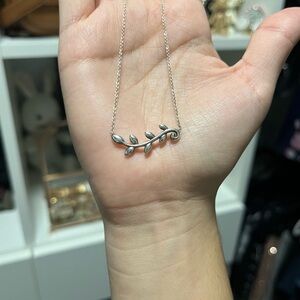 Tiffany & Co. Silver Vine Necklace